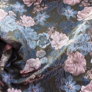 2 Tone Quartz 'Rose' Jacquard in Orchid/ Lilac/ Navy