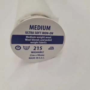 Ultrasoft Medium Iron On Interfacing - Unbranded - Sold per 25mt roll