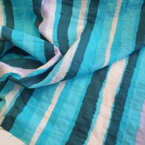 Textured Cotton Mix Seersucker Stripes