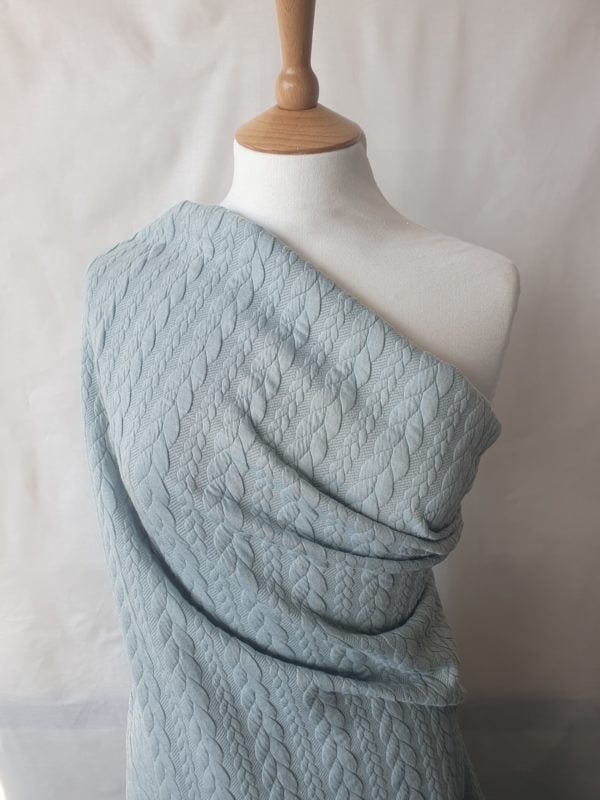 Cable Knit Stretch Jersey - Image 11