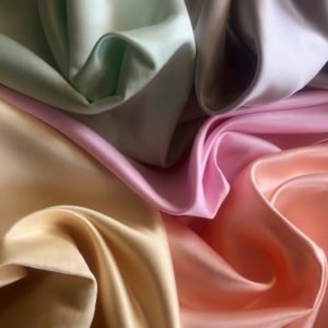 Polyester Heavy Matt Duchess Satin for Bridal, Eveningwear