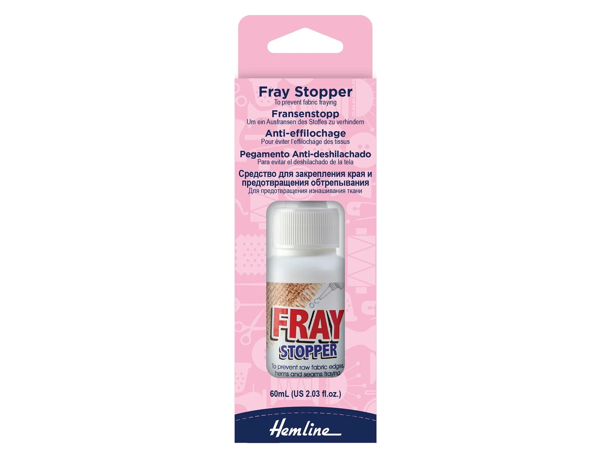 Adhesive: Fray Stopper: 60ml