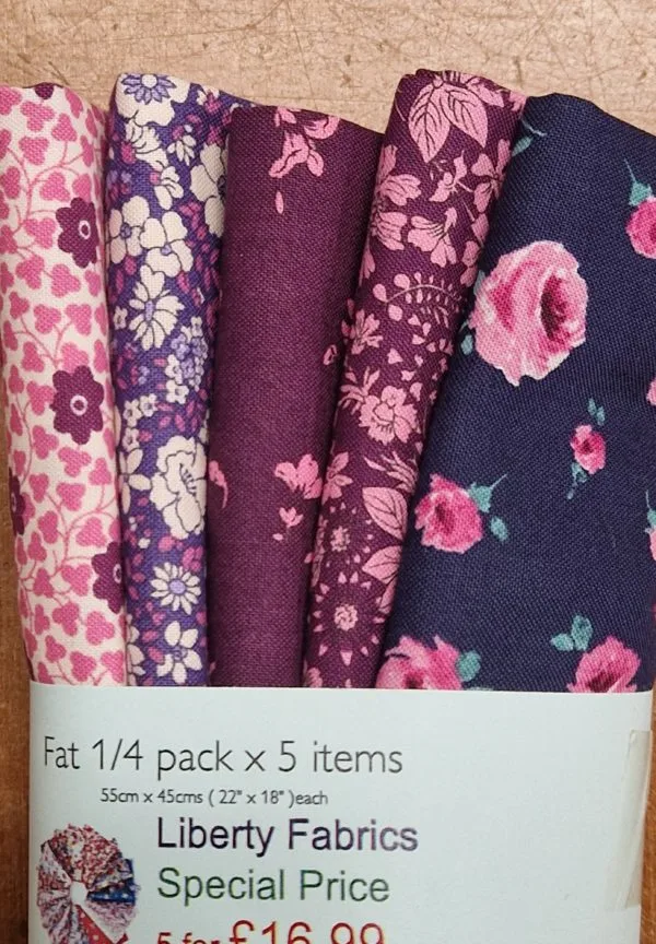 Liberty Cottons Fat Quarter bundles x 5pieces - ON SALE! - Image 5