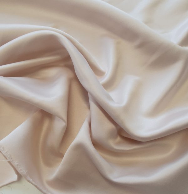 Luxury Matt sueded satin for Bridal, Eveningwear - Image 3