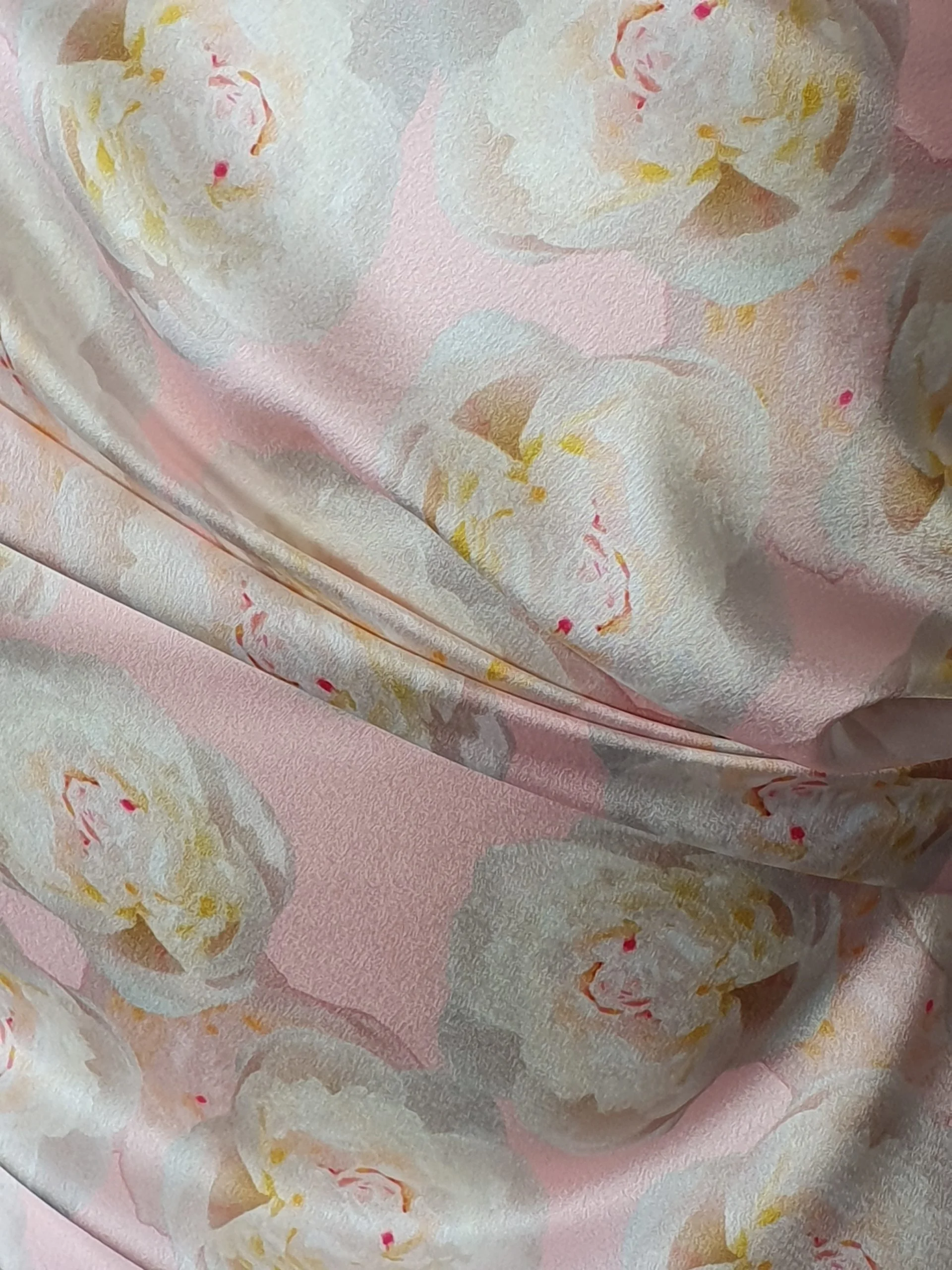 Digital printed luxury charmeuse satin - Image 9