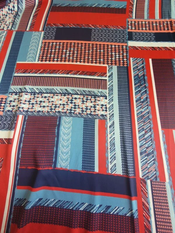 Digital printed luxury charmeuse satin - Image 11