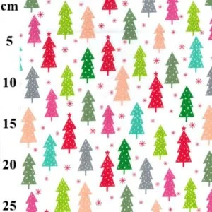 Inexpensive Poly Cotton Christmas Prints Sold per metre