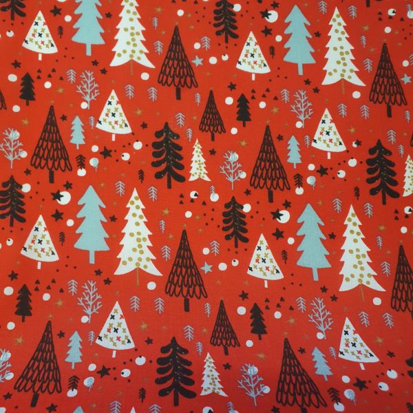 Inexpensive Poly Cotton Christmas Prints - Image 7