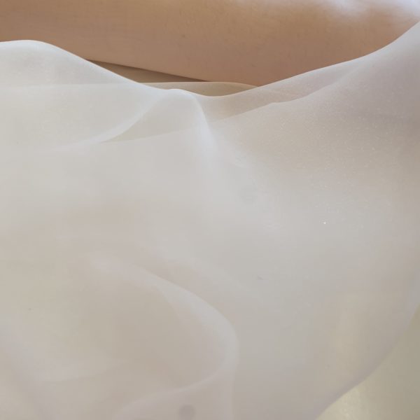 Polyester Sheer crisp Wedding Organdie - Image 3