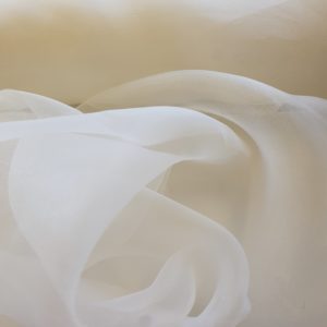 Polyester Sheer crisp Wedding Organdie