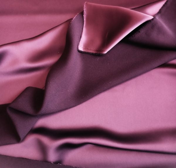 Reversible Bridal and Eveningwear Satin Marocaine Faille - Image 13