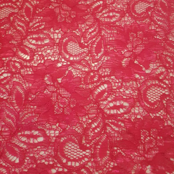 Popular 'Runner corded' style nylon viscose lace - Image 5