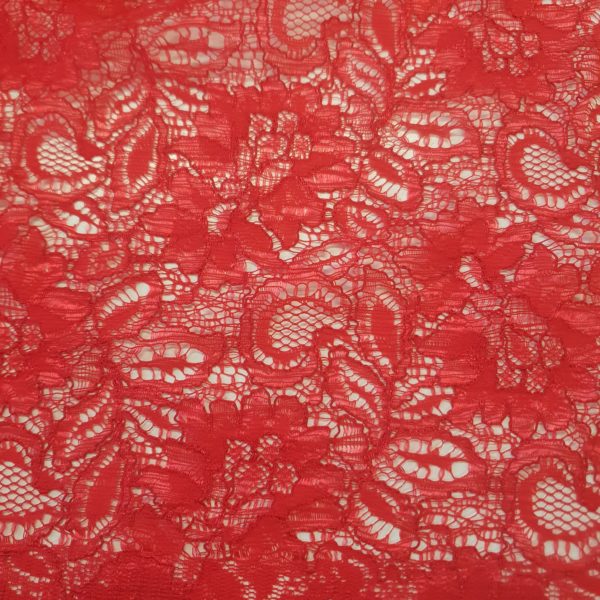 Popular 'Runner corded' style nylon viscose lace - Image 7