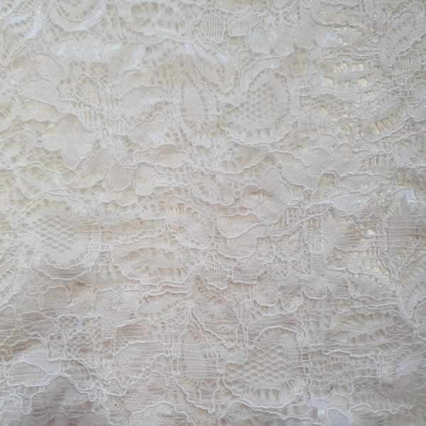 Popular 'Runner corded' style nylon viscose lace - Image 8