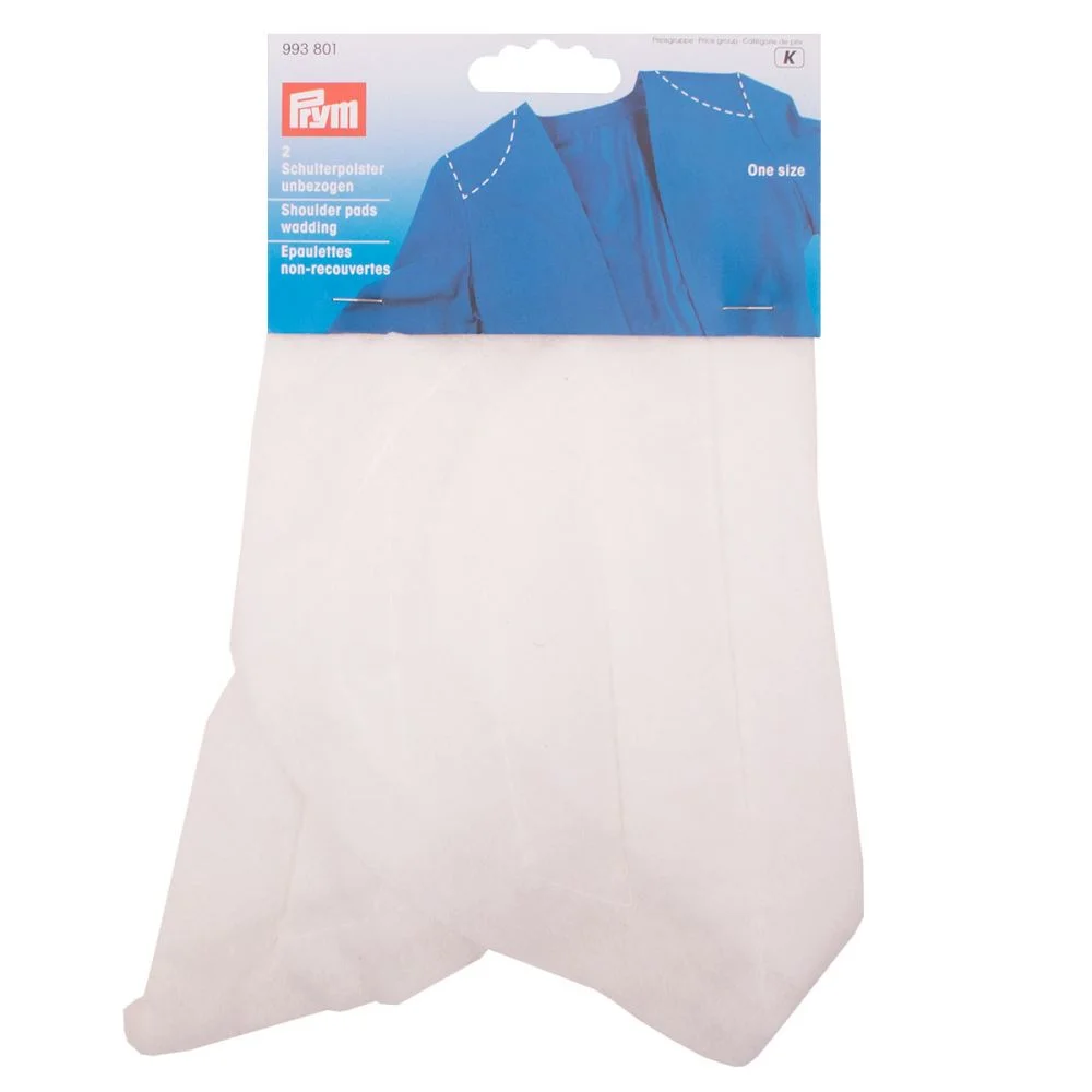 Uncovered soft wadding set-in shoulder pads for Jackets from Prym - Image 2