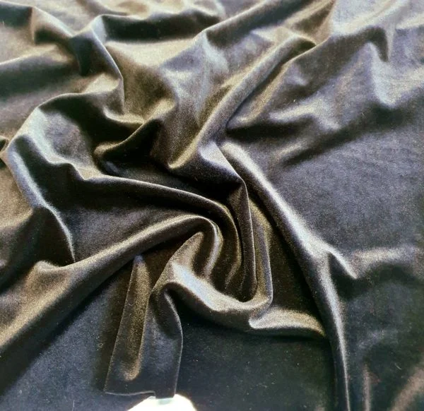 Luxurious Stretch Velour Velvet Jersey - Image 13