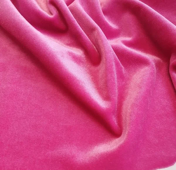 Luxurious Stretch Velour Velvet Jersey - Image 15