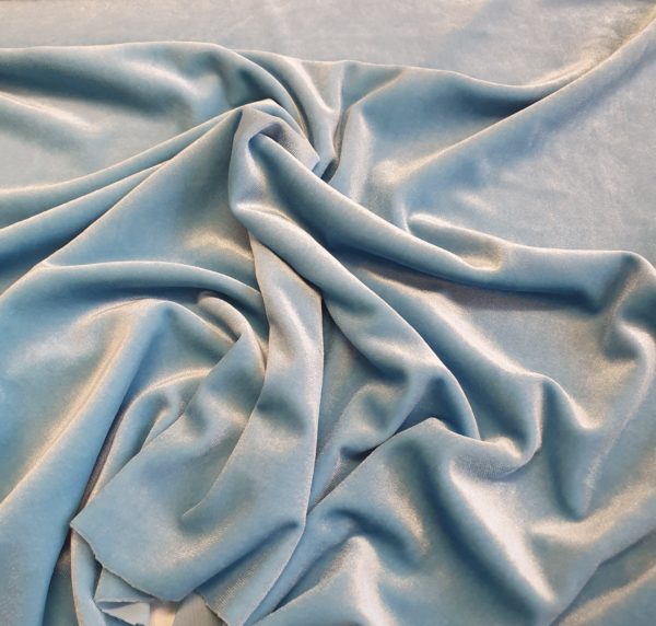 Luxurious Stretch Velour Velvet Jersey - Image 9