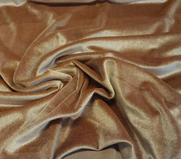 Luxurious Stretch Velour Velvet Jersey - Image 10