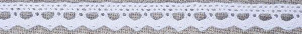 8mm/ 3/8" wide small Cluny cotton Lace trimming