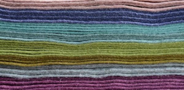 Wool Viscose Superior Felt - 12"/30cms squares