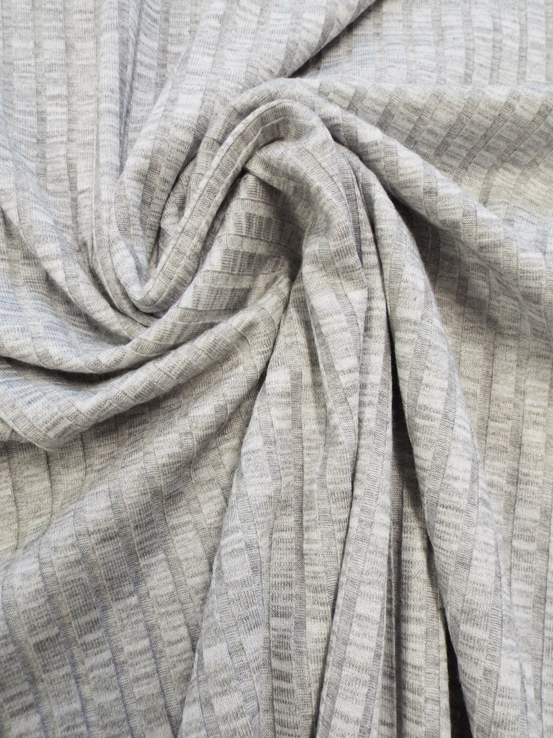 Pleated effect Ribbed Jersey CW Fabrics