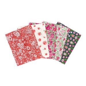 Liberty Flower Show Midnight Garden Cotton Collection, Sold per 1/2mt