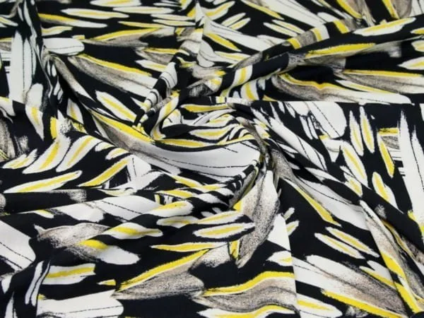 Viscose Challis Abstract Fernando by John Kaldor - Image 2