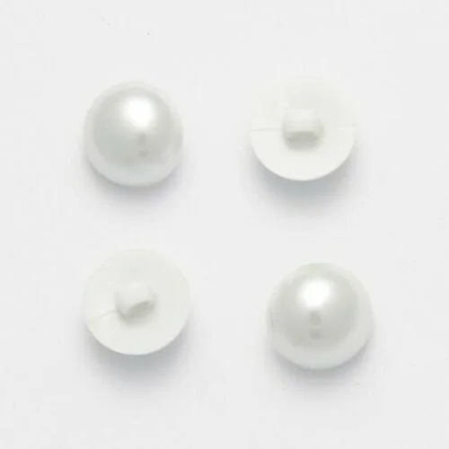 Pearl Buttons For Bridal / Eveningwear per 50pces