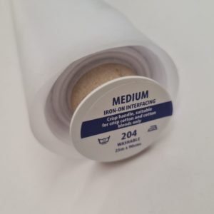 Iron On Standard Interfacing - Medium - Unbranded - 25mt roll