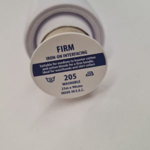 Iron On Crisp Interfacing - Firm - Unbranded - 25mt roll