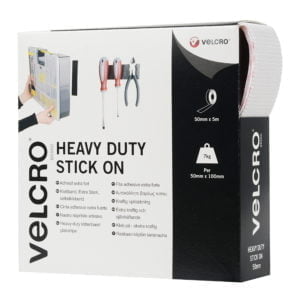 Touch and Close Fastner (Velcro), Stick On - 50mm wide Heavy Duty