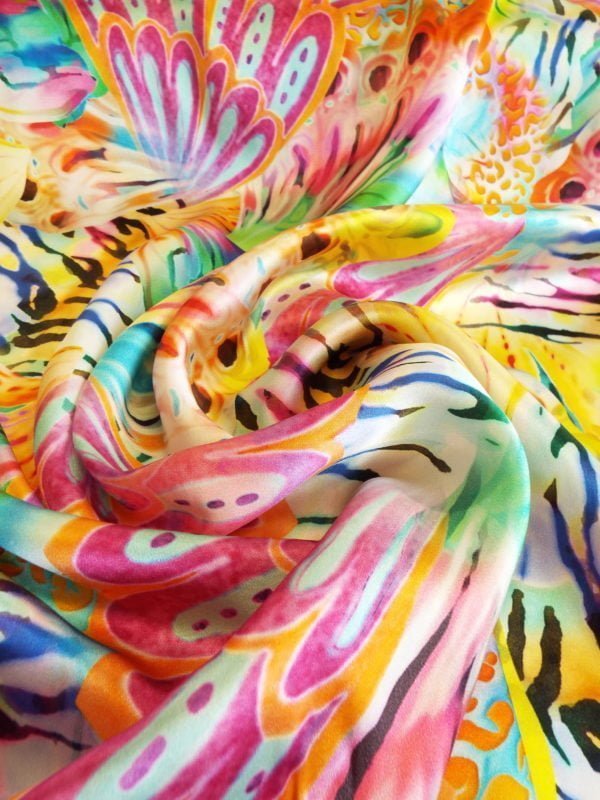 Pure Silk Charmeuse Silky Satins
