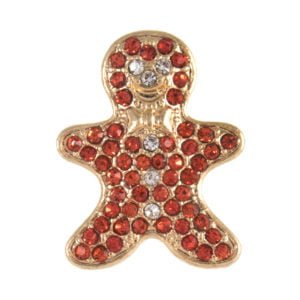 Christmas themed Diamantee Buttons