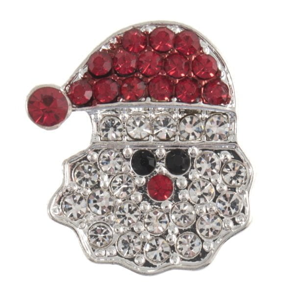 Christmas themed Diamantee Buttons - Image 3