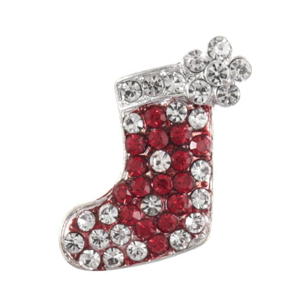 Christmas themed Diamantee Buttons - Image 2
