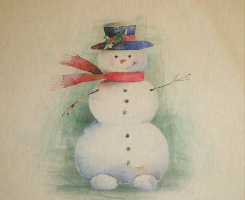 Crafty Linen panel Christmas Cushion Kits - SALE - Image 15