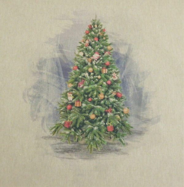Crafty Linen panel Christmas Cushion Kits - SALE - Image 13