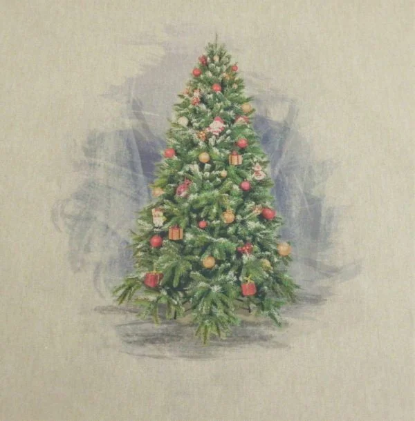 Crafty Linen panel Christmas Cushion Kits - SALE - Image 13