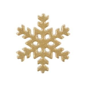 Christmas Themed Buttons - Snowflake sold 30 per pack