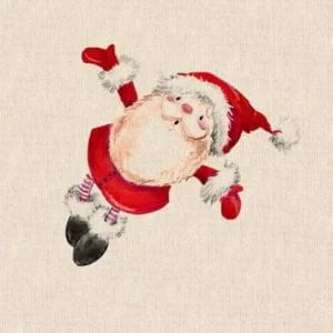 Crafty Linen panels Christmas - SALE