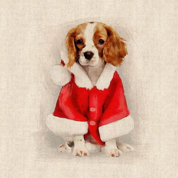Crafty Linen panel Christmas Cushion Kits - SALE - Image 12