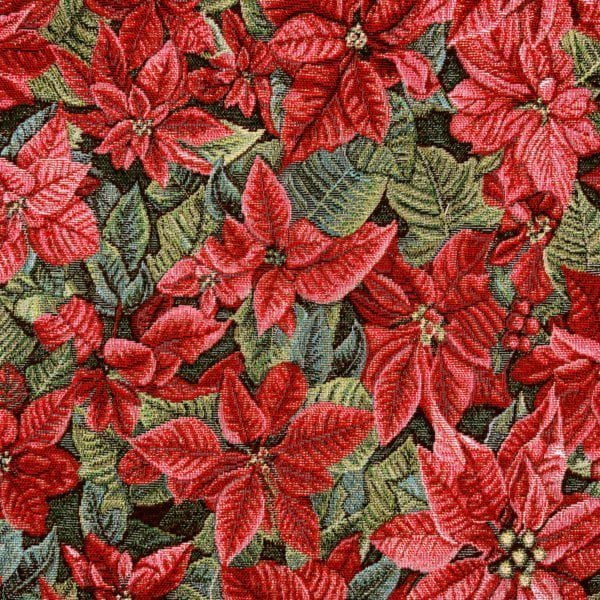 Tapestry style Lurex Canvas Cotton per 1/2 mtr - Image 3