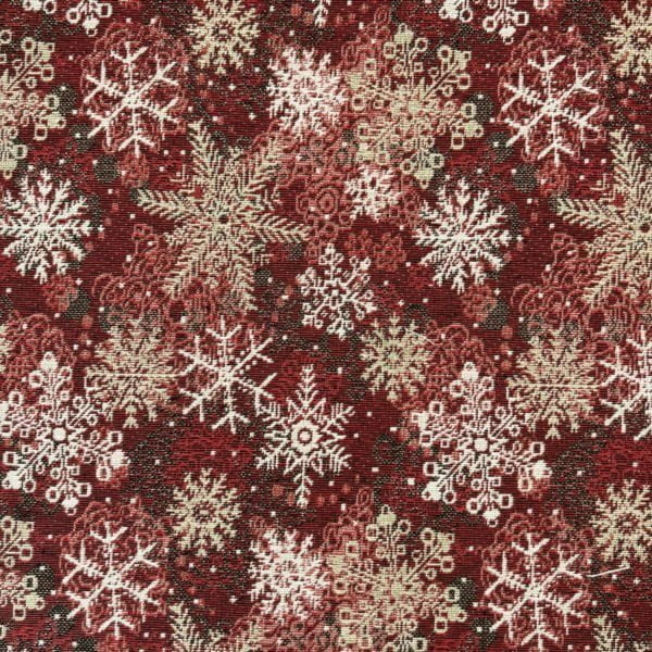 Tapestry style Lurex Canvas Cotton per 1/2 mtr - Image 2