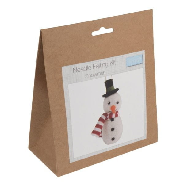 Make your own - Felt Kits - Xmas Snowman - Image 4