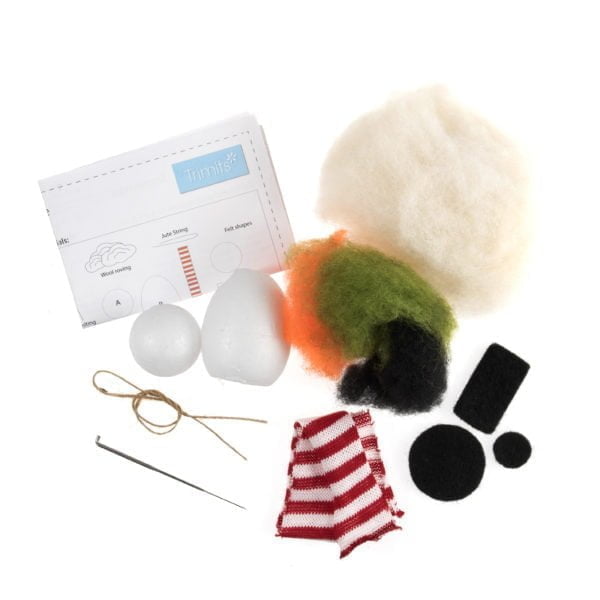 Make your own - Felt Kits - Xmas Snowman - Image 3