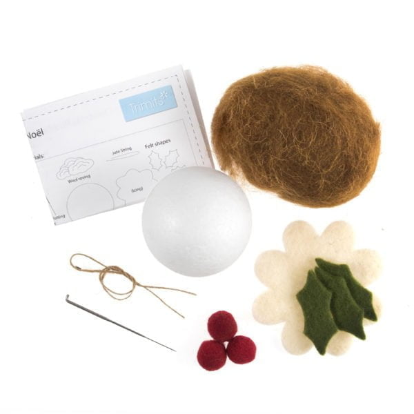 Make your own - Felt Kits - Xmas Pudding - Image 2