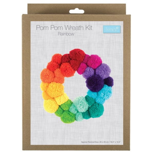 Pom Pom Felt Decorative and Festive Wreaths - Image 6