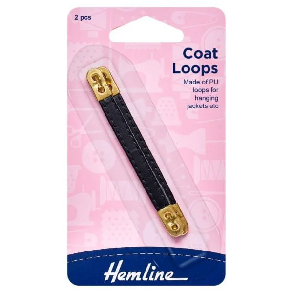 Coat Loops - leather and metal - Image 2