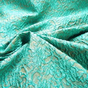 Raised Cloque, Lace Inspired 2 Tone Jacquard Brocade